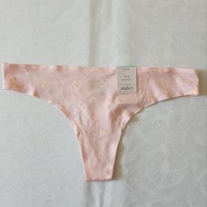 🔥💕NWT Auden thong Panties Pink soft Small